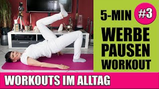 Workouts im Alltag 3  Rectusdiastase Übungen  Beckenbodengymnastik  Maike Droste [upl. by Philomena]