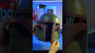 CARDBOARD Boba Fett Helmet Day 4 [upl. by Idonna]