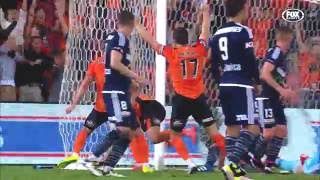 Brisbane Roar vs Melbourne Victory  April 15 2016 [upl. by Nuaj]