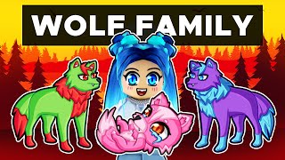 Our WOLF FAMILY in Roblox [upl. by Nnave330]