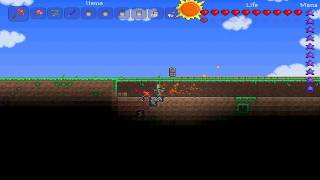 Terraria How to make a Mob Trap [upl. by Atnoek]