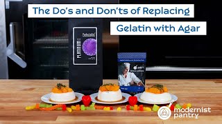 Agar vs Gelatin The Do’s and Don’ts of Replacing Gelatin with Agar WTF  Ep 310 [upl. by Grous851]