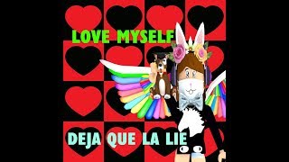 DEJA QUE LA LIE  DEJALA QUE BAILEMELENDI FT ALEJANDRO SANZ Y ARKANOROBLOXLOVE MY SELF [upl. by Saied]