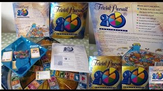 Trivial Pursuit 20th Anniversary Edition Board Game Rules Instructions amp How to Play [upl. by Naleag]