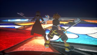 KH3 MODS Hooded Roxas vs KH2 Sora With Vanitas moveset Critical Mode No Damage [upl. by Dorothee]