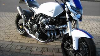 CBX 1000 austin racing racing exhaust painted [upl. by Luwana824]