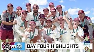 Bulls clean up the Blues to win Shield title  Marsh Sheffield Shield 202021 [upl. by Chapin]