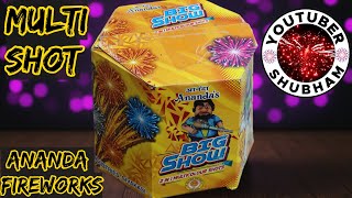 Ananda Fireworks BIG SHOW  Multi Shot Repeater  20 Shots Cake for Diwali 2024 [upl. by Mufi]