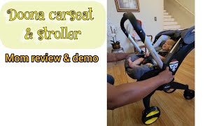 Doona carseat amp stroller demo and mom review [upl. by Bridget]