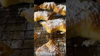 Puff pastry almond bear claws Слоенные воздушные пирожные с миндальной пастой [upl. by Latnahc]