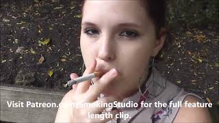 19yo Katie Starts Smoking amp Becomes Dependent on Cigarettes [upl. by Salokin523]