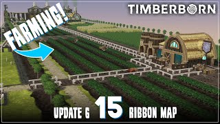 Adding New Farms to Help With Our Food Shortage  Episode 15  Timberborn Update 6 [upl. by Saixela665]