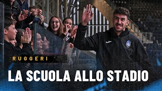 Matteo Ruggeri ospite del 2° appuntamento quotLa Scuola allo Stadioquot 202425 📚🏟️ [upl. by Joeann941]