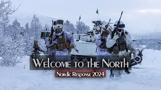 NATO  Nordic Response 2024  quotWelcome to the Northquot [upl. by Aracaj]