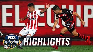 Tijuana vs Necaxa  201819 Liga MX Highlights [upl. by Ivory]