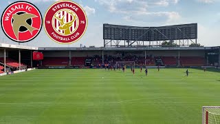 WALSALL VS STEVENAGE VLOG 9010TH MINUTE AGONY [upl. by Joli]