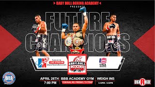 Baby Bull Boxing Academy presents FUTURE CHAMPIONS [upl. by Hallutama]