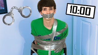 Kidnapped Prisoner Race ESCAPE Challenge  Duct Taped amp Handcuffed [upl. by Ahtreb830]