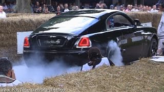 Rolls Royce Wraith BURNOUT [upl. by Chas]