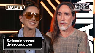 Assegnazioni secondo Live di Manuel Agnelli e Paola Iezzi  Daily 8 X Factor 2024 [upl. by Annasus]