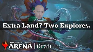 Extra Land Two Explores  The Lost Caverns Of Ixalan Draft  MTG Arena [upl. by Haym110]