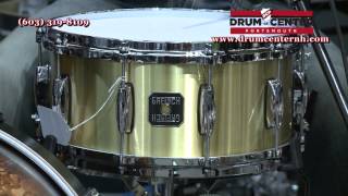 Gretsch Full Range Bell Brass Snare Drum 65x14 [upl. by Gnilrets420]