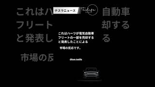 テスラ株価下落の背景と今後の展望 電気自動車市場の変化を読み解くテスラ 株価 ハーツ 電気自動車 [upl. by Aryl]