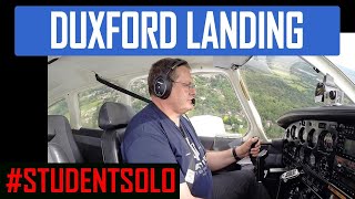 Tense Duxford Solo Landing Student Pilots Risky Challenge [upl. by Hollenbeck]