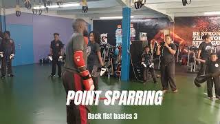 Point Sparring  Backfist Basics 3 [upl. by Aiello]