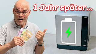 LOHNT sich der PVBATTERIESPEICHER nach 1 Jahr  dieserdad [upl. by Aryc579]