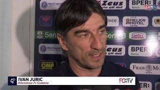 Verso CesenaCrotone le dichiarazioni di mister Juric [upl. by Yatnoed]