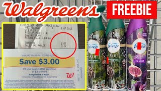 Walgreens FREE FEBREZE AIR CARE INSTORE RUN [upl. by Arries]