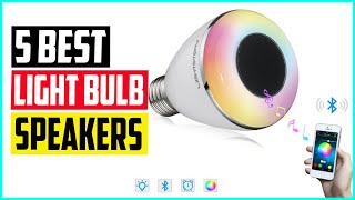 Top 5 Best Bluetooth Light Bulb Speakers of 2022 [upl. by Radman810]