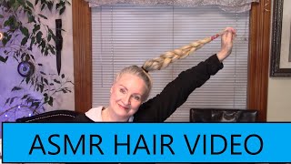 ASMR HAIR BRUSHING amp COMBING VIDEO [upl. by Sibie]