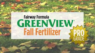 GreenView Fairway Formula Fall Fertilizer [upl. by Nydroj]