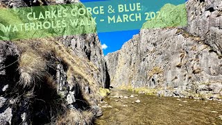 Clarkes Gorge amp Blue Waterholes Walk Kosciuszko National Park  March 2024 [upl. by Loriner]