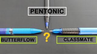 Octane or Butterflow or Pentonic Which is Best Pen for you  s13 cbse exam students study [upl. by Nerua]