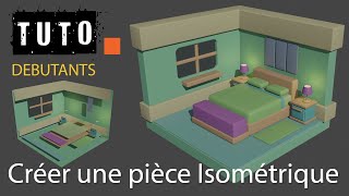 Blenderlounge  Tuto  Pièce Isométrique [upl. by Eirrehs]