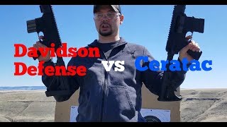 Budget build AR Davidson Defense vs Ceratac Cheap AR budget AR affordable AR [upl. by Gorski463]