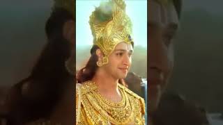 Paritranaya sadhunam vinashaya cha dushkritam  best whatsapp fullscreen status sri krishna 🙏 [upl. by Constantino]