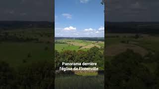 Le panorama derrière léglise de Florenville [upl. by Rosene118]