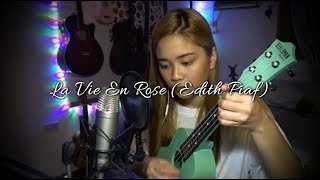 quotLa Vie En Rosequot Ukulele Cover  Ruth Anna [upl. by Sumahs]