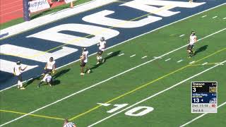 UNH Football vs Towson Highlights 102117 [upl. by Ayerf527]