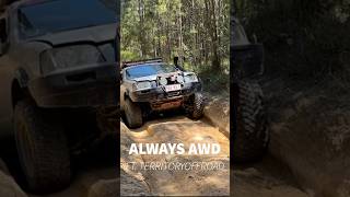 coming up ft ​⁠TerritoryOffroad 4x4offroad 4wdlife offroad ford4x4 rav4 4wd toyota 4x4 [upl. by Chuipek]