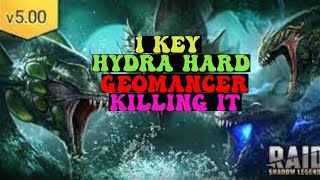 1 Key Hard Hydra Over 30M DMG Tutorial Guide Build Tipps Tricks Raid Shadowlegends deutsch [upl. by Justin]