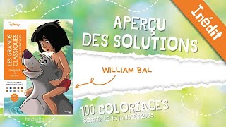 Les grands classiques spécial débutants  coloriages mystères Hachette Heroes  APERCU [upl. by Releehw]