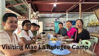 Visiting Maela Refugee Camp Thailand [upl. by Dilks]