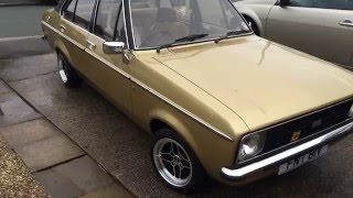 Ford escort mk2 1700 xflow crossflow Webers ghia four door [upl. by Gerdeen]