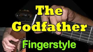 THE GODFATHER Fingerstyle Guitar  TAB by GuitarNick [upl. by Oba930]