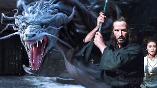 The Shapeshifting Dragon VS Keanu Reeves  Final Fight Scene  47 Ronin  CLIP [upl. by Olatha]